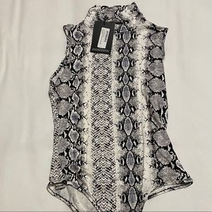 Snake skin body suit